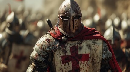 Lone Crusader: A Knight's Stand Against Chaos