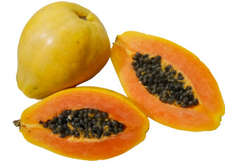 Papaya Cross Section