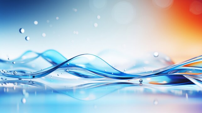 Material Science: Blurred Scene for Presentation Slide Generative AI