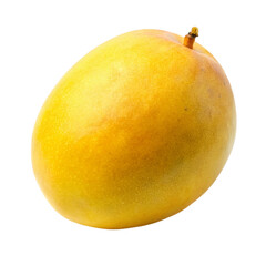 Fresh mango isolated on transparent background
