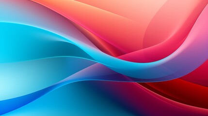 An abstract color background features intersecting lines, offering a visually dynamic composition.
