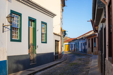Partial view of the historic center of São João Del Rei