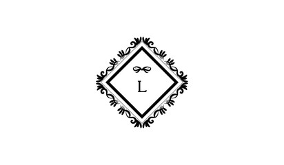 Playing Cards Poker Shaped Alphabetical Logo