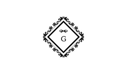 Playing Cards Poker Shaped Alphabetical Logo