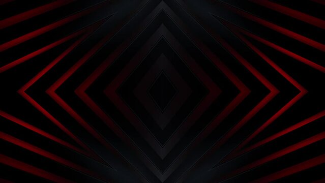 4K Clored Glossy Abstract Background in a seamless loop.