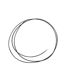 Hand Drawn Circle 