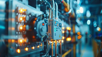 Background for Engineering Presentation with Electrical Components Generative AI