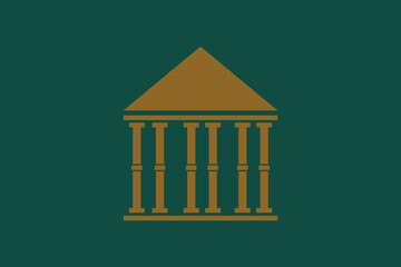 law logo design with creative consept premium vektor