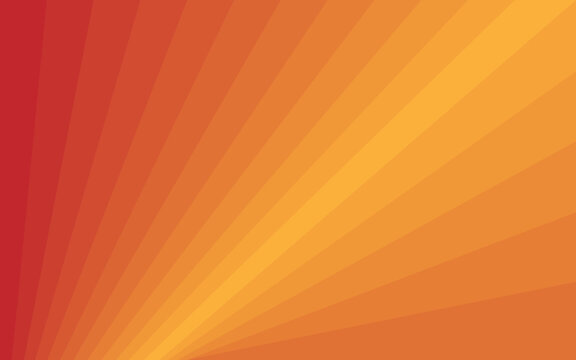 Abstract orange yellow rays background wallpaper