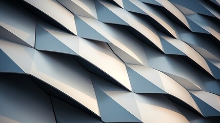 Close-up imagery showcases geometric structure roof fragments, offering an abstract architecture background rich in intricate details. - obrazy, fototapety, plakaty