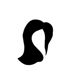 Girl Hairstyle Silhouette 
