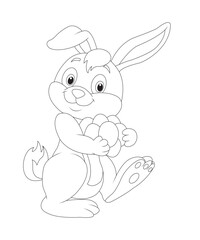 easter coloring page for kids