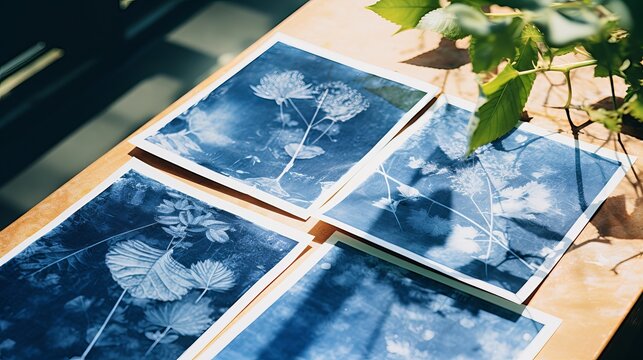 Cyanotype photography employs a special solar photo method, resulting in unique and captivating images.