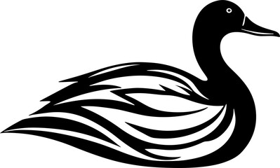 Duck icon isolated on white background