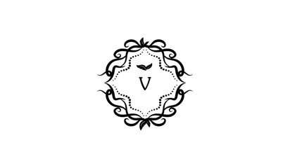 Skull and Crossbones Alphabetical Logo