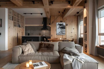 Scandinavian Sophistication Sofa for Modern Living
