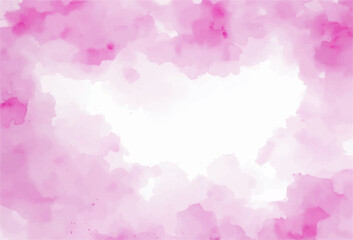 Fototapeta na wymiar Pink watercolor abstract background. Watercolor pink background. Abstract pink texture 