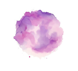 Fototapeta premium Pink watercolor brush paint background