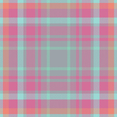 Plaid check pattern. Seamless fabric texture. Tartan textile print.