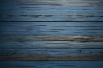 Obraz premium blue and brown and dark and dirty wood wall wooden plank board texture background