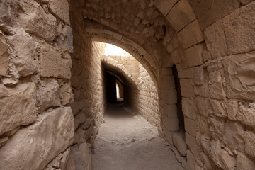 Jordan Shobak Castle on a sunny winter day