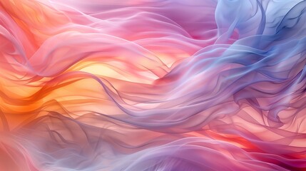 Obraz premium Close Up View of Colorful Fabric. Generative AI