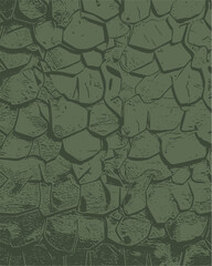 Vektor Hintergrund - Steine Muster Nato Oliv - Muster