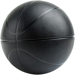 Black basketball ball. Basketball. sport