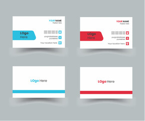 Modern professional business card template design. Business Card Layout. Clean and professional business card template. Modern and creative business card design | Simple and elegant business card