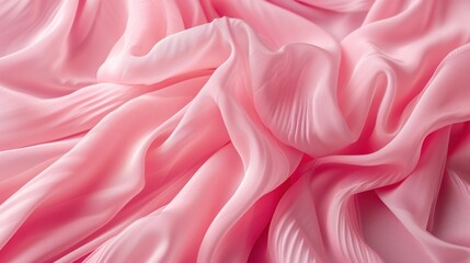 Obraz premium Abstract background texture of crumpled cloth, fabric waves,