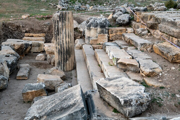 Blaundos Antique City is 40 km from Sulumenli, Usak. The city, which is close to the Phrygian border in the Lydian Region, was founded by the Macedonians after Alexander the Great's expedition 