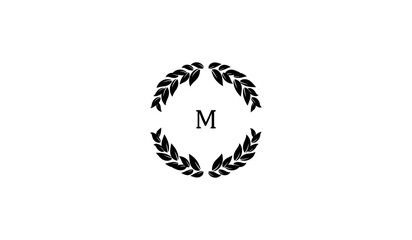 Ears of Wheat Alphabetical Logo