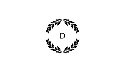 Ears of Wheat Alphabetical Logo
