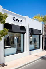 Stylish Facade of CQ Boutique - A Blend of Elegance and Trendy Fashion