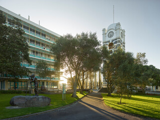 Clock Tower, New Plymouth, Taranaki, Nordinsel, Neuseeland, Ozeanien