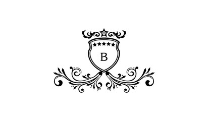 Luxury Crown Alphabetical Logo
