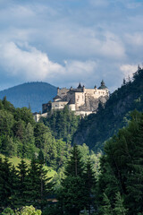 Hohenwerfen castle and fortress, Werfen, Austria - 753248547
