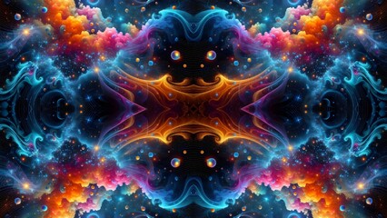 Fototapeta na wymiar diversity of fractal realms