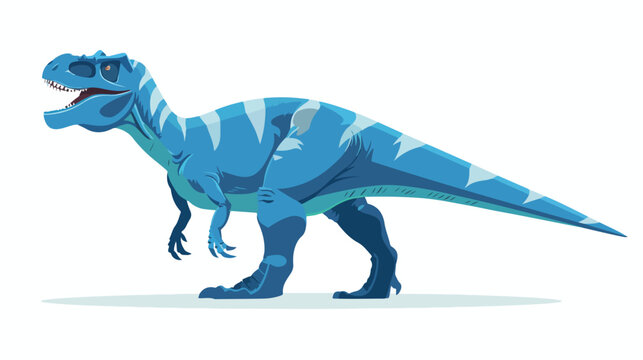 dinosaur icon blue