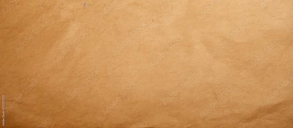Poster elegant brown paper background with natural textured design for artistic projects