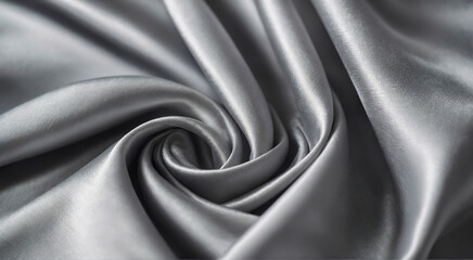 silk satin background fabric grey satin texture