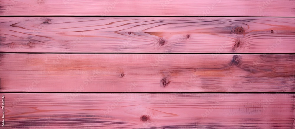 Aufkleber soft pink wood texture background creating a calm and elegant setting