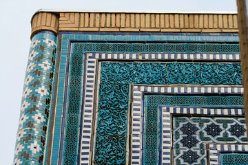 Detail at Shah-i-Zinda Necropolis, Samarkand