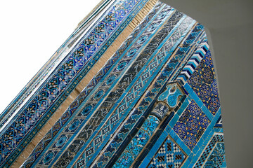 Detail at Shah-i-Zinda Necropolis, Samarkand