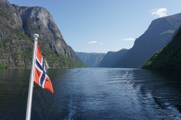 boat trip on fjord