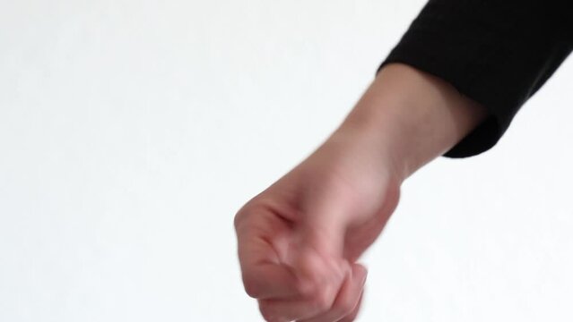 Shrunken shirt sleeves after washing, poverty concept