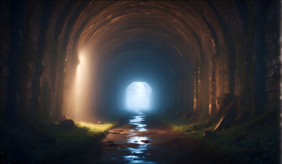 light at the end of tunnel