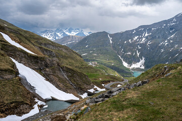 Grossglockner High Alpine Road in the austrian alps - 753284316