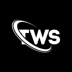 TWS logo. TWS letter. TWS letter logo design. Initials TWS logo linked with circle and uppercase monogram logo. TWS typography for technology, business and real estate brand.