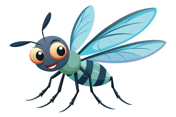 illustration of cartoon bee